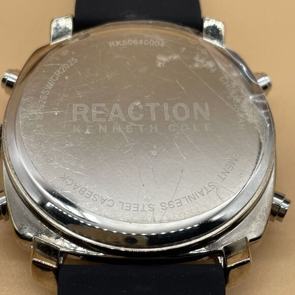 Kenneth Cole Reaction RK50640004 Men’s Stainless Steel Analog Dial Quartz Watch - Picture 12 of 14